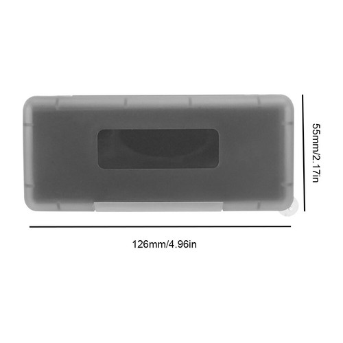 M.2 2280 SSD Plastic Portable Case Anti-static Memory Holder Protection(Black) - Afbeelding 5 van 11