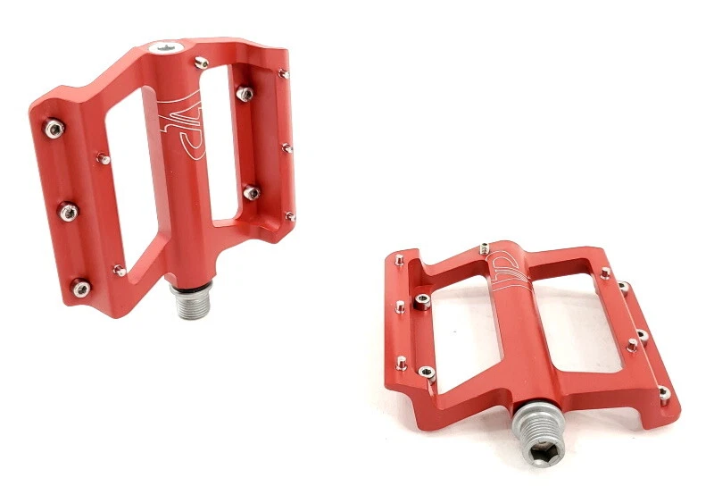 VP Components VP-69 Mountain Bike Alloy Pedals, Red - Image 4 of 4