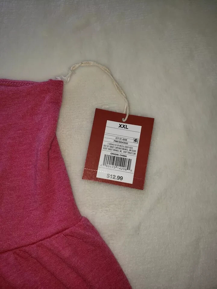 Mossimo Supply Co Women's Solid Pink Tank Top w Chest Tie XXL | eBay