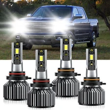 9005 9006 LED Headlight Bulbs For Chevrolet Silverado 1500 HD Classic 2007-2007