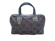 Coach Mini Bennet Signature Canvas pre-owned