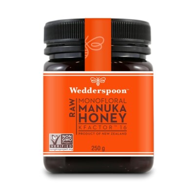 WEDDERSPOON Manuka Honig 250g | KFactor 16 | Aus Neuseeland Honey
