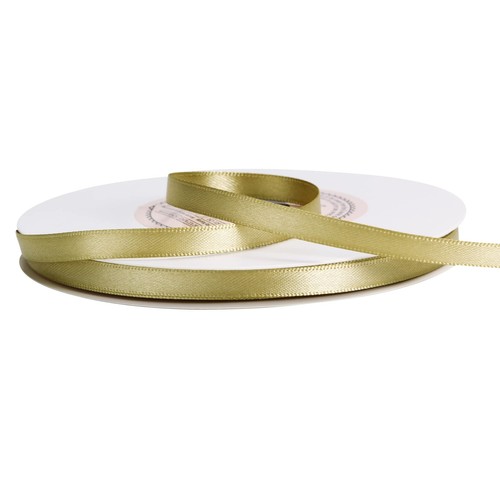Solid Color Double Faced Gold Satin Ribbon 1/4" Wide 50-Yards Long Perfect fo... - 第 3/5 張圖片