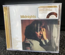 TAYLOR SWIFT - MIDNIGHTS "MIDNIGHTS MAHOGANY Edition" (New CD Sealed)