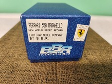 BBR  MODELS EXOTICAR 1/43  FERRARI 550 MARANELLO 1998 WORLD RECORD #20/50