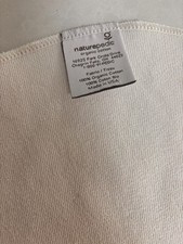 Naturepedic Organic Fitted Waterproof Bassinet Pad 29.5x 14.25 