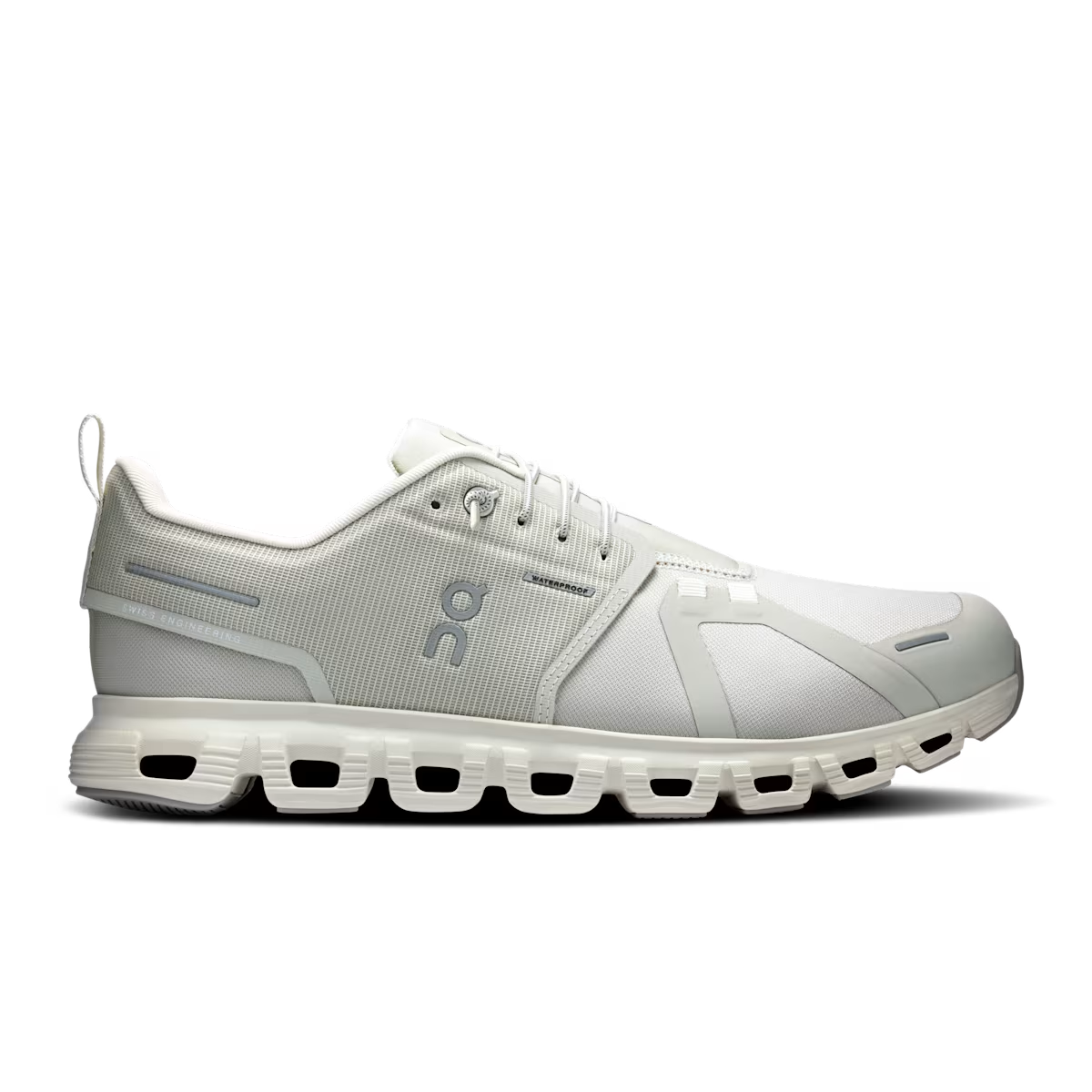 On Men's Cloud 6 Waterproof Color Pelican | Ghost Authentic