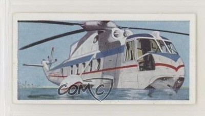 1961 Lyons Tea Wings Across the World Tea Sikorsky S-61 #24 z6d