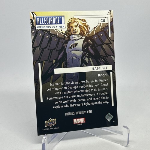 2023 Upper Deck Allegiance Avengers vs X-Men #C37 Angel - Picture 4 of 6