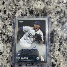 2015 Topps Chrome Yimi Garcia Rookie Autograph #AR-YG Dodgers