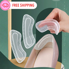 Heel Grips Anti Slip Invisible Cushion Pad Loose Shoes Blister Protector Insert