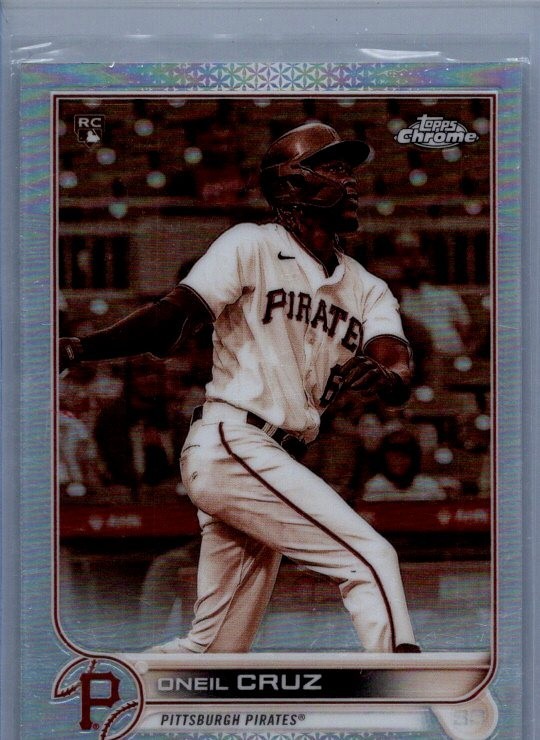 2022 Topps Chrome - Oneil Cruz #128 Sepia Refractor (RC)
