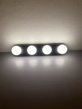LED Hollywood Vanity Desk Mirror Lights Strip, Wall Mount-Suction Or Screw Fix
