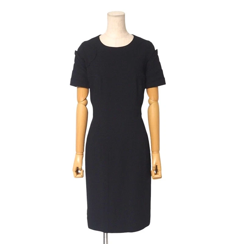 Mint Christian Dior one piece Size F34 Short Sleeve Dress Black