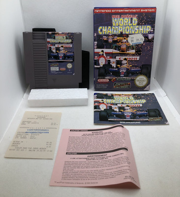 Nigel Mansell's World Championship - Nintendo Entertainment System NES - OVP