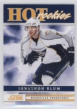 2011-12 Score Hot Rookies Jonathon Blum #517 1i7