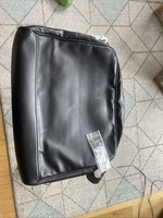 Business Laptop Case Bag Faux Leather, Black, 15.6 Compatible - New 