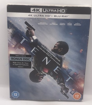 Tenet 4K UHD Blu-ray with Slip Cover 