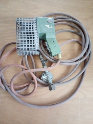 Menke Propangasbetriebene Schrumpfpistole gebraucht Piezo