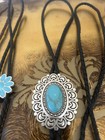 Fashion Stone Design Bolo Tie Huge Lot Of 8 Pendant Turquoise Tribal Western — photo 4