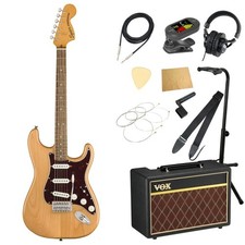Squier by Fender Classic Vibe Stratocaster anni '70 con amplificatore NAT LRL, principiante