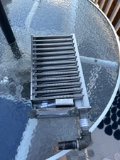 raypak pool heater flame tray