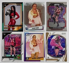 Mandy Rose Lot 2022 Panini NXT Green Parallel 2021 Topps Chrome WWE Heritage RAW