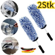 2x Mikrofaser Felgenbürste Reinigungsbürste Waschbürste Felgenreinigung 