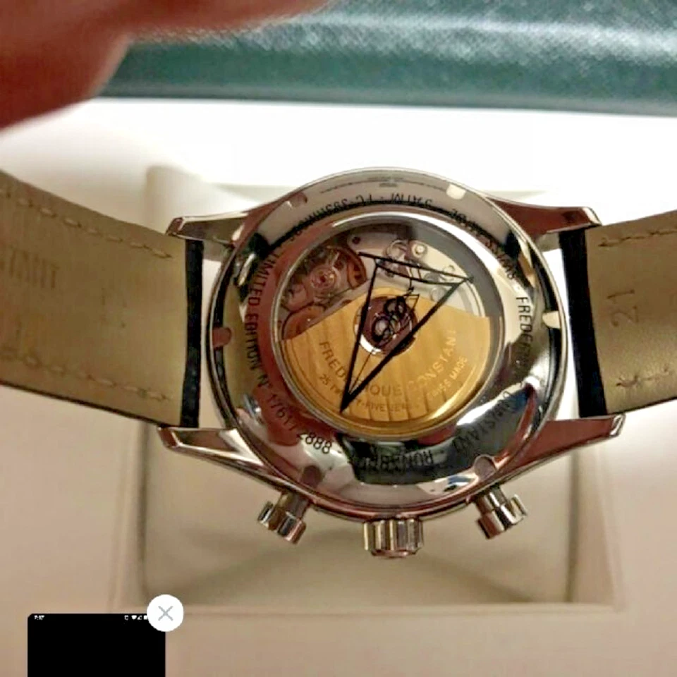 Frederique Constant Runabout Limited Automatic Chronograph 42mm Box Papers - Image 3 of 4