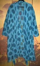 GRIZAS L/XL Stunning Silk/Linen Spot Coat 56C...