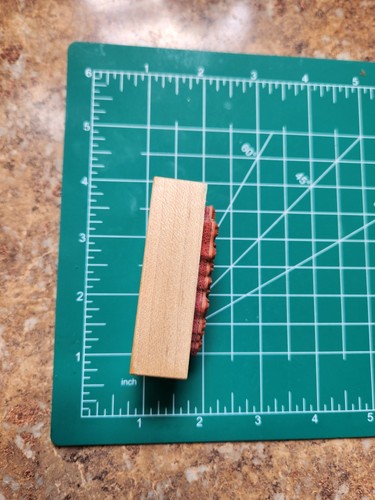 Vintage PSX Rubber Stamp. Pine Tree christmas, Comb ship B12 - Picture 5 of 6