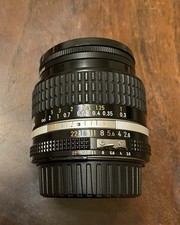 📷 Nikon Nikkor 24mm f/2.8 AI-S Wide Angle Manual Focus Lens Excellent Condition