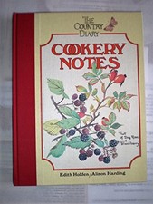 THE COUNTRY DIARY COOKERY NOTES By Edith Holden & Alison Harding - Hardcover NEW