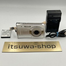 PENTAX Optio M40 Digital Camera Silver 10MP 3x Zoom Working Lens Fungus Japan