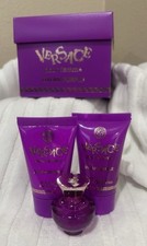 NIB Versace Dylan Purple by Versace, 3 Piece Miniature Gift Set for Women