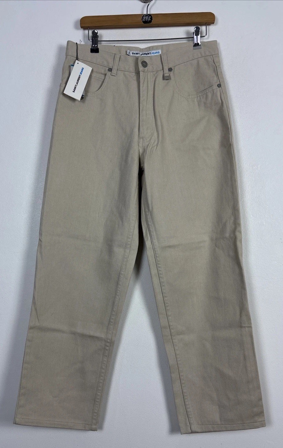 Jeans uomo Saint Laurent W32”L28” gamba dritta 