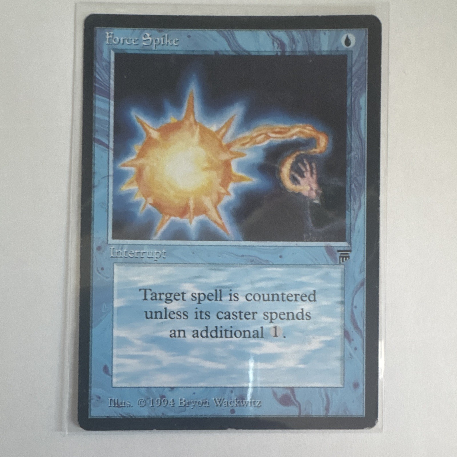 Wizards of the Coast MTG Force Spike Legends 1994 Regular Common EN Blue