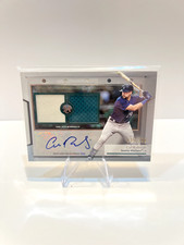 2024 Topps Museum Collection CAL RALEIGH Signature Swatches Dual Auto /299 