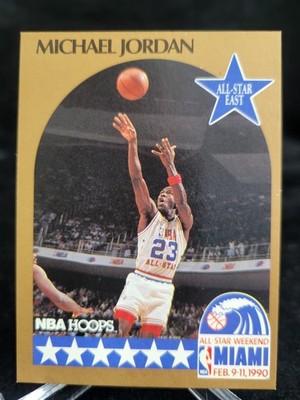 1990-91 NBA Hoops  All-Star Weekend  Michael Jordan   #5  HOF  GOAT