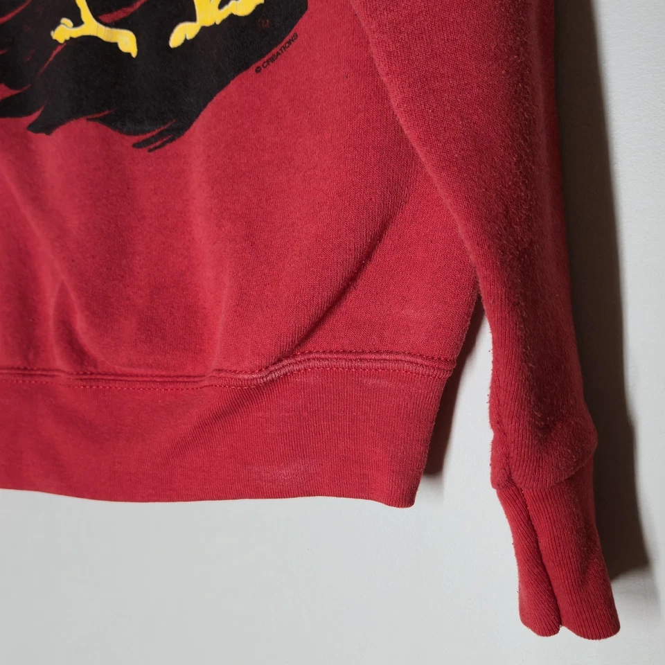 Sudadera Universitaria Louisville Cardinals Vintage Años 90 Niños Talla XL Foto 4 de 4