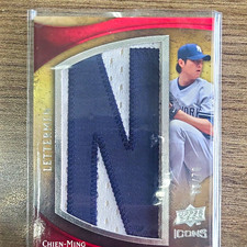 2009 Upper Deck Icons Lettermen Chien-Ming Wang Yankees #IL-CW 65/70