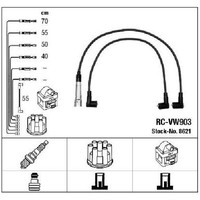 ZüNdleitungssatz FüR VW Golf 19E 1G 1H 1.4 1.8 84 Bis 99 NGK Original QualitäT