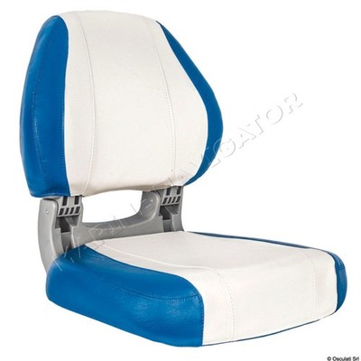OSCULATI Scirocco ergonomic seat blue + white