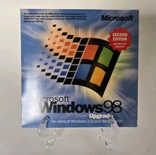 Microsoft Windows 98 Upgrade CD-Rom w/ Key
