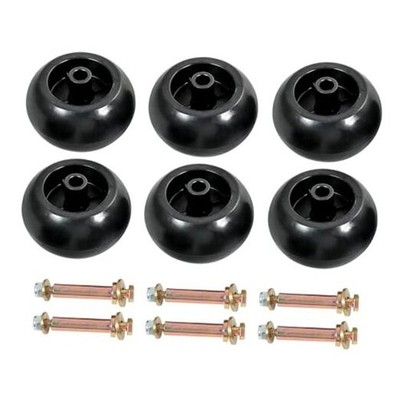 DICMIC Lawn Mower Anti Scalp Deck Wheel Kit Compatible with Bad Boy 022 6Pcs