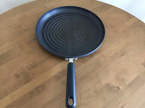 Circulon 12" Pan Non Stick Hard Anodized Circular Flat Skillet Grill Griddle Pan