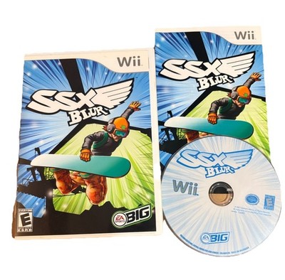 SSX Blur Nintendo Wii Snowboarding Video Game Complete W/ Manual Tested