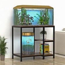 Fish Tank Stand for 40 Gallon, Wood Aquarium Stand with Shelves for Fish Tank...