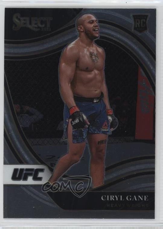 2021 Panini Select UFC Octagonside Ciryl Gane #300 pj5