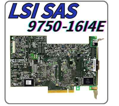 LSI 9750-16i4e 3Ware Megaraid 6Gbs SAS/SATA PCIe Raid Controller 512MB